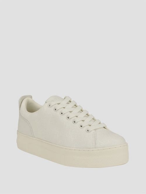Guess Giaa Logo Print Low-Top Sneakers Albi | GUESS-SN29530