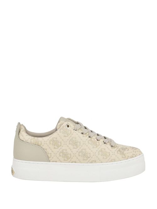 Guess Giaa Logo Print Low-Top Sneakers Aurii | GUESS-SN29502
