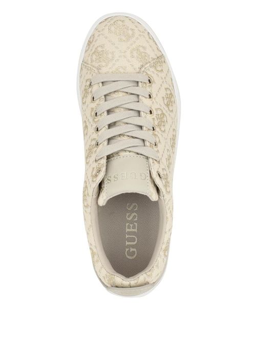 Guess Giaa Logo Print Low-Top Sneakers Aurii | GUESS-SN29502