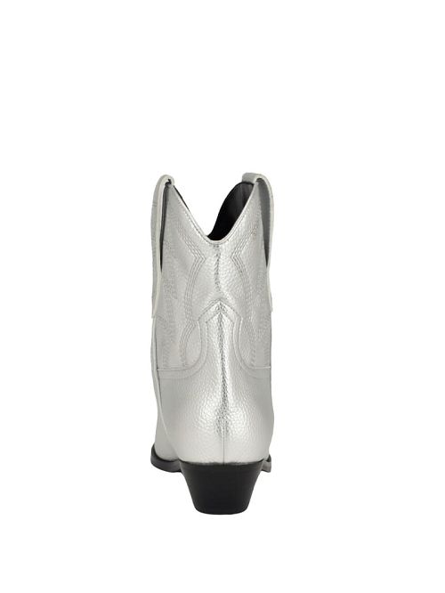 Guess Ginette Cowboy Ankle Booties Argintii | GUESS-SN29904