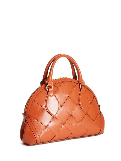 Guess Giorgia Leather Dome Bag Portocalii | GUESS-SN29373