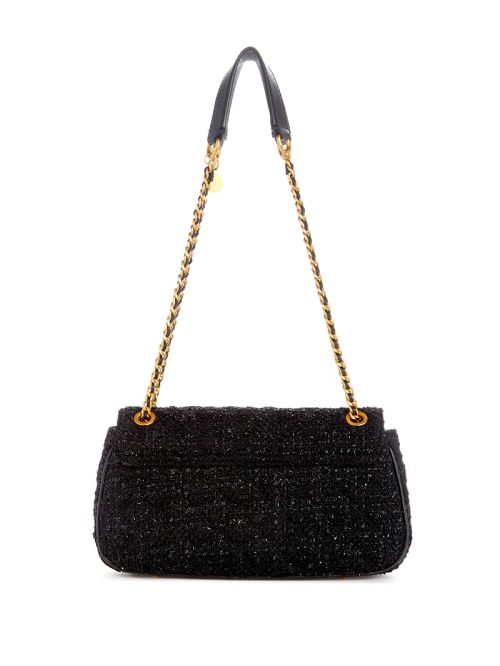 Guess Giully Convertible Crossbody Negrii | GUESS-SN28983