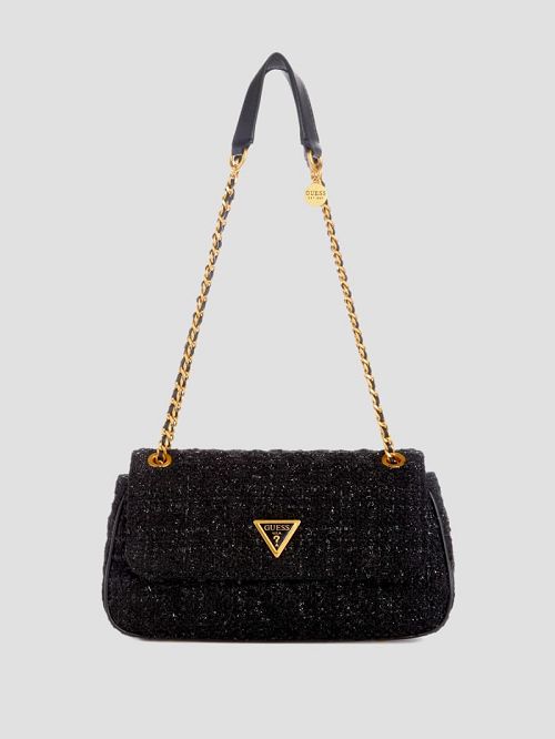 Guess Giully Convertible Crossbody Negrii | GUESS-SN28983