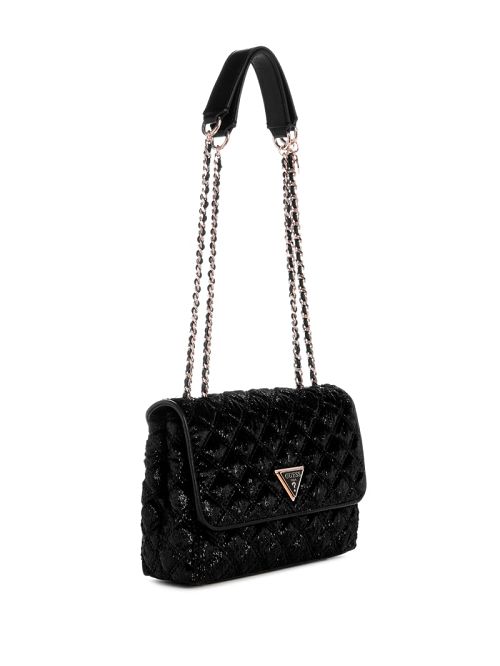 Guess Giully Convertible Crossbody Negrii | GUESS-SN29193