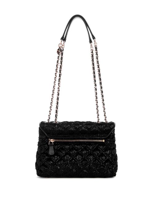Guess Giully Convertible Crossbody Negrii | GUESS-SN29193