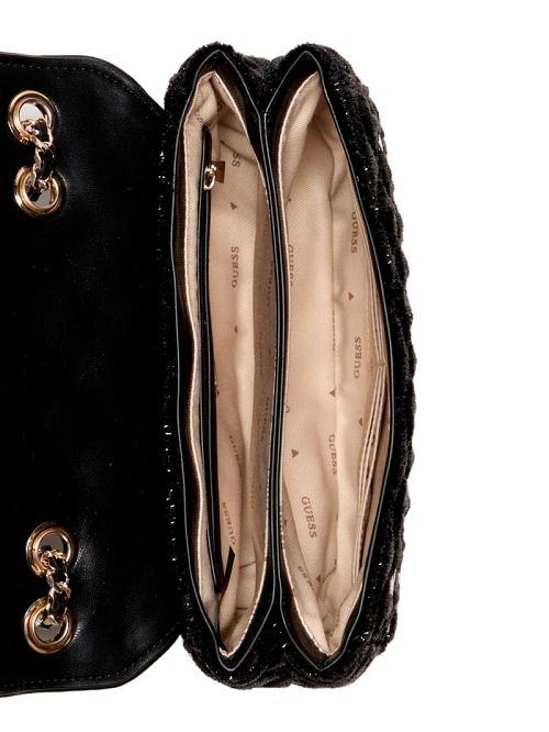 Guess Giully Convertible Crossbody Negrii | GUESS-SN29193