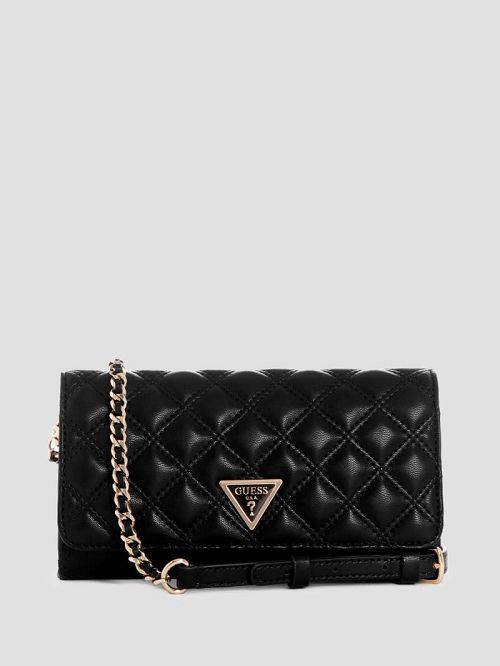 Guess Giully Crossbody Organizer Negrii | GUESS-SN29477
