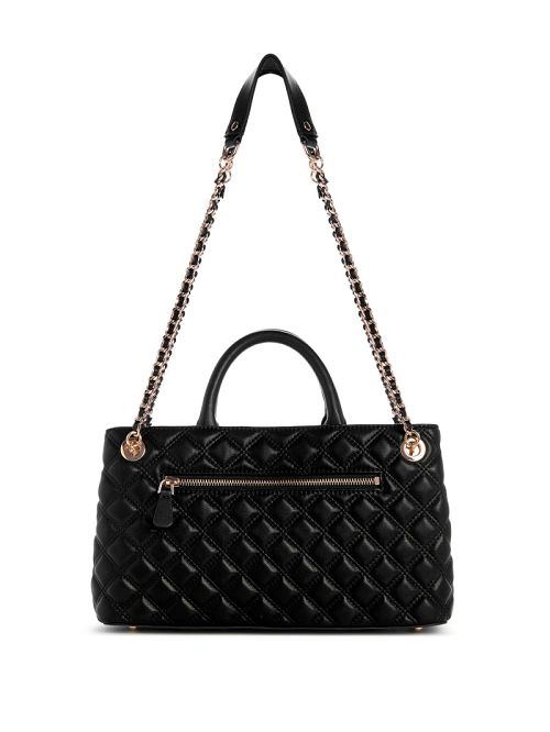 Guess Giully Girlfriend Shoulder Satchel Negrii | GUESS-SN29196