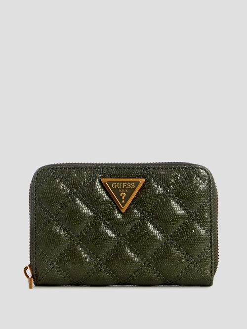 Guess Giully Medium Zip-Around Wallet Verzi | GUESS-SN29472