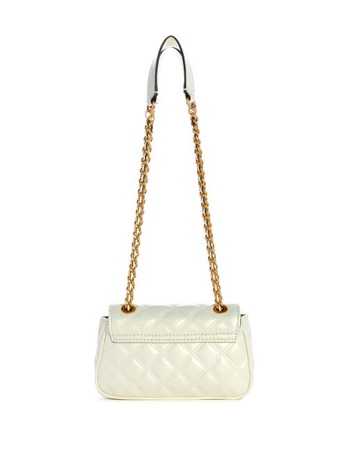 Guess Giully Mini Convertible Crossbody Albi | GUESS-SN28780