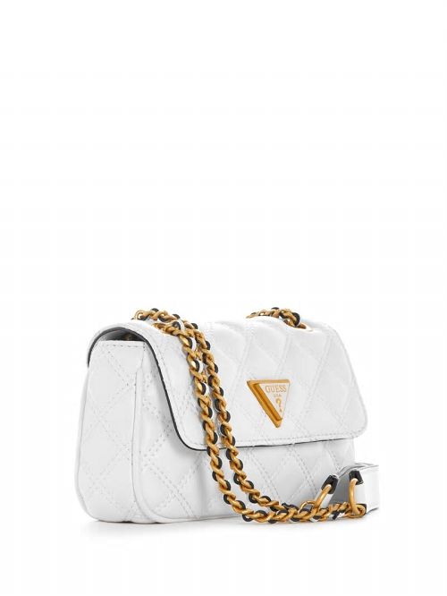 Guess Giully Mini Convertible Crossbody Albi | GUESS-SN29135