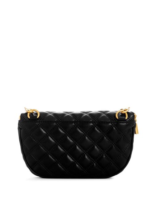 Guess Giully Quilted Belt Bag Negrii | GUESS-SN28851