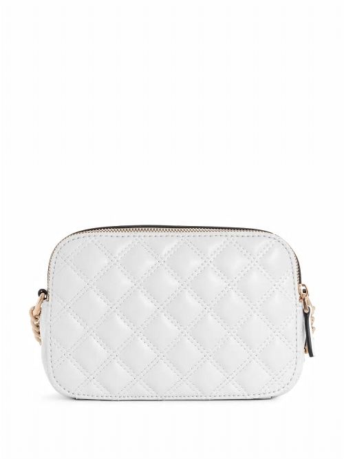 Guess Giully Quilted Camera Crossbody Albi | GUESS-SN28887