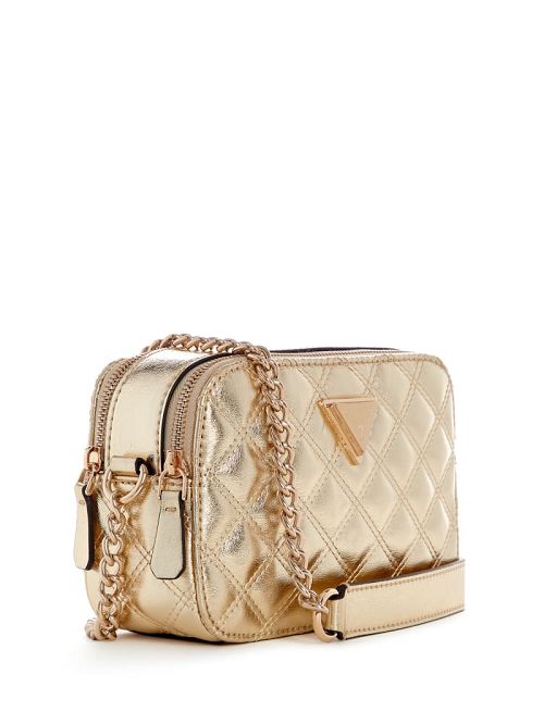 Guess Giully Quilted Camera Crossbody Aurii | GUESS-SN28997