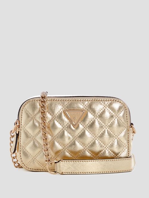Guess Giully Quilted Camera Crossbody Aurii | GUESS-SN28997