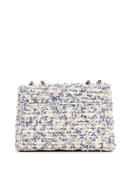 Guess Giully Quilted Mini Crossbody Albastri | GUESS-SN28922