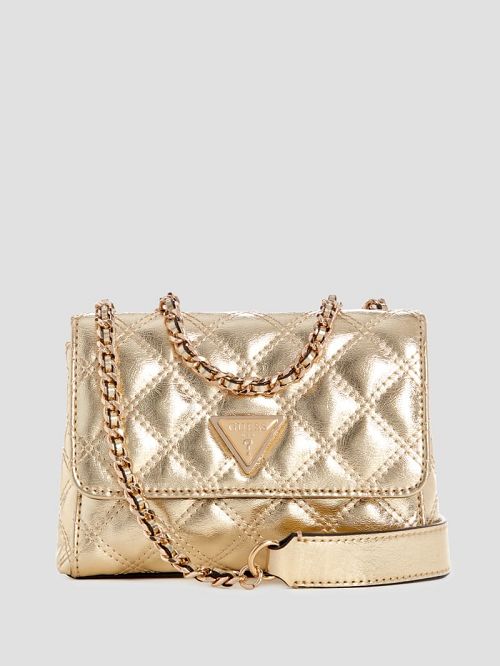 Guess Giully Quilted Mini Crossbody Aurii | GUESS-SN28998