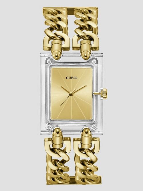 Guess Gold-Tone Analog Watch Aurii | GUESS-SN30001