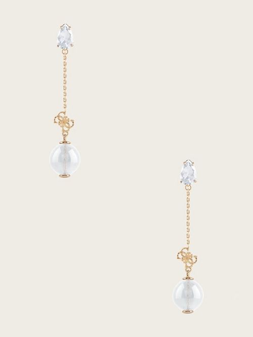 Guess Gold-Tone Bubble Drop Earring Aurii | GUESS-SN30289