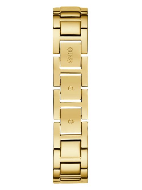 Guess Gold-Tone Chain-Link Analog Watch Aurii | GUESS-SN29964