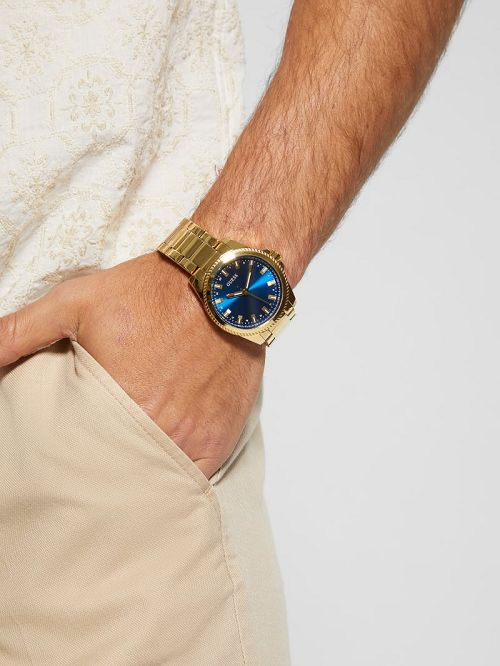 Guess Gold-Tone Chronograph Watch Aurii | GUESS-SN31657