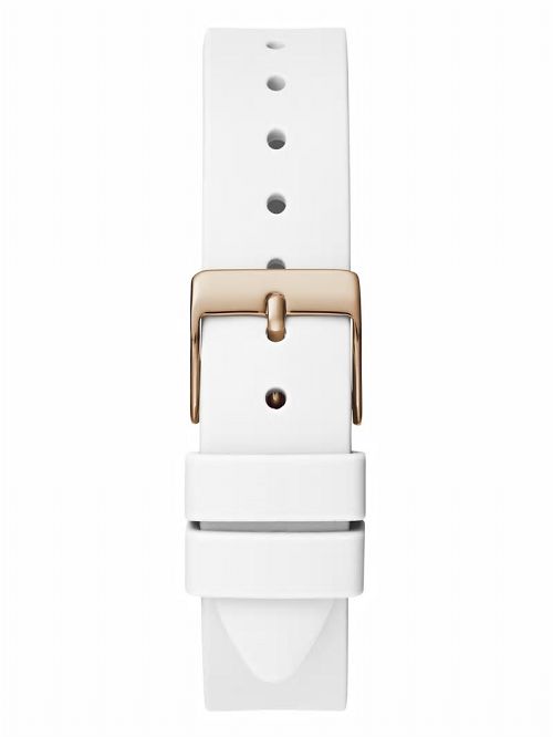 Guess Gold-Tone Crystal Analog Watch Aurii | GUESS-SN29980