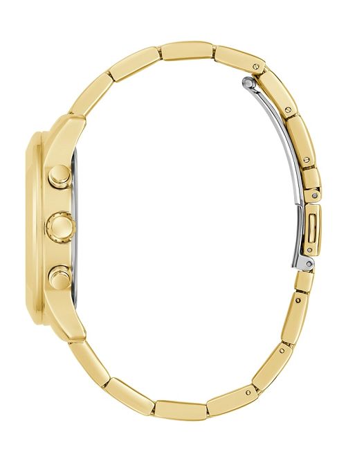 Guess Gold-Tone Crystal Multifunction Watch Aurii | GUESS-SN29973