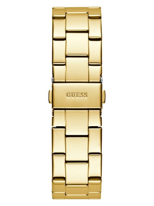 Guess Gold-Tone Crystal Multifunction Watch Aurii | GUESS-SN29973