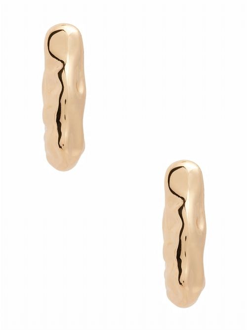 Guess Gold-Tone Geo Hoop Earring Aurii | GUESS-SN30280