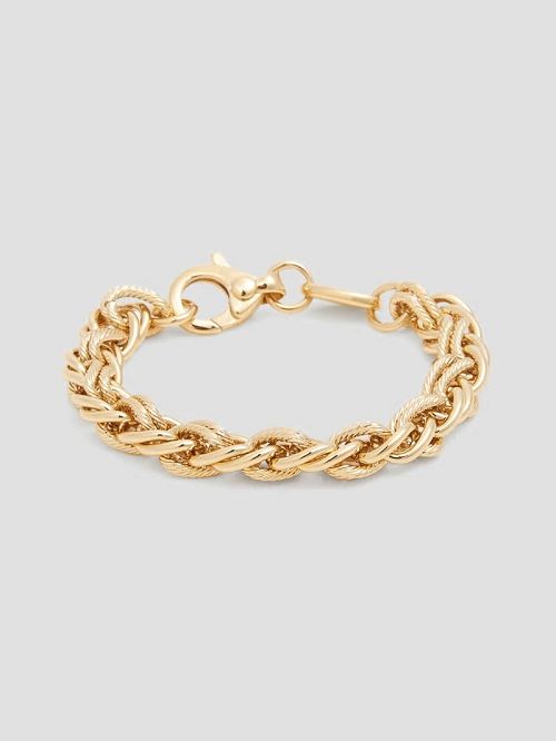Guess Gold-Tone Grumetta Mini Bracelet Aurii | GUESS-SN30328
