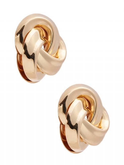 Guess Gold-Tone Knotted Stud Earring Aurii | GUESS-SN30284