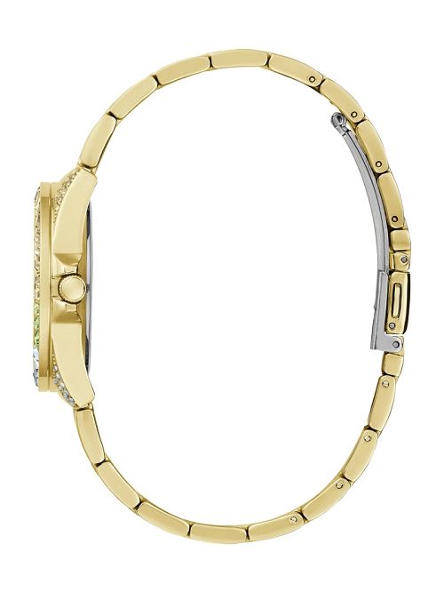 Guess Gold-Tone Multicolored Analog Watch Multi | GUESS-SN29972