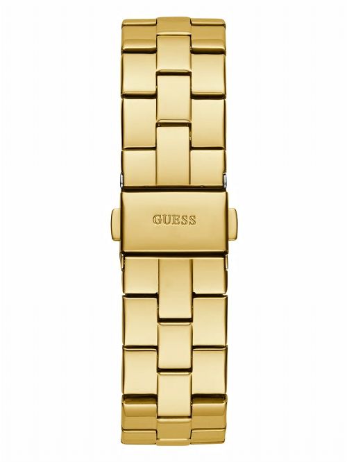 Guess Gold-Tone Translucent Dial Analog Watch Aurii | GUESS-SN29991