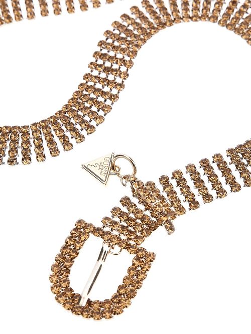 Guess Gold Strass Belt Aurii | GUESS-SN30240