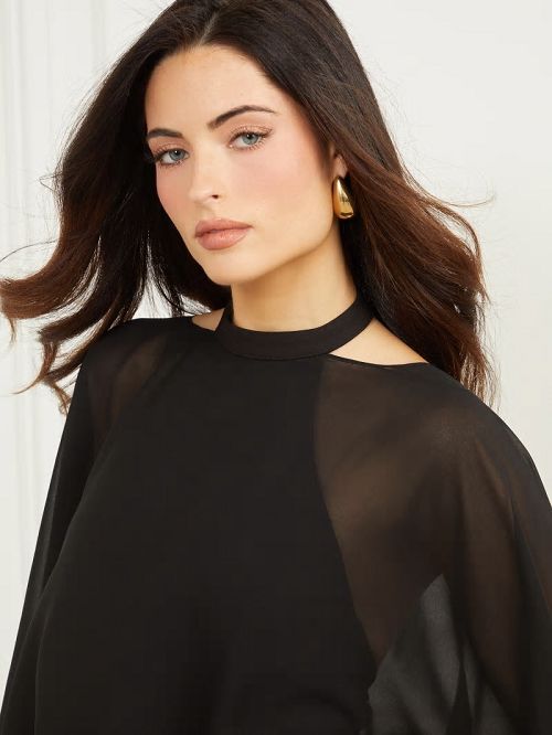 Guess Grazie Dress Negrii | GUESS-SN26803