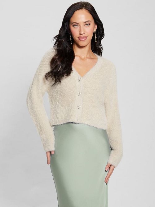 Guess Gwen Cardigan Albi | GUESS-SN27890