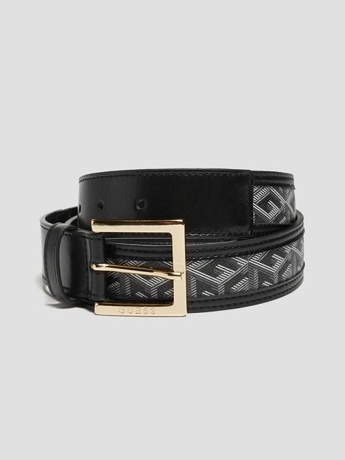 Guess Hallie G Cube Belt Negrii | GUESS-SN30233