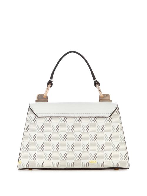 Guess Hallie Mini Fold-Over Flap Bag Albi | GUESS-SN28747
