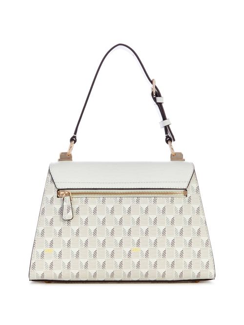 Guess Hallie Mini Fold-Over Flap Crossbody Albi | GUESS-SN28946