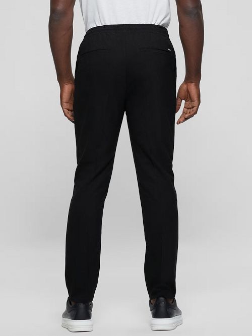 Guess Harper Woven Tapered Pant Negrii | GUESS-SN31427