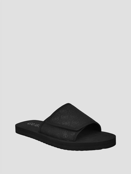 Guess Hartz Slides Negrii | GUESS-SN31916