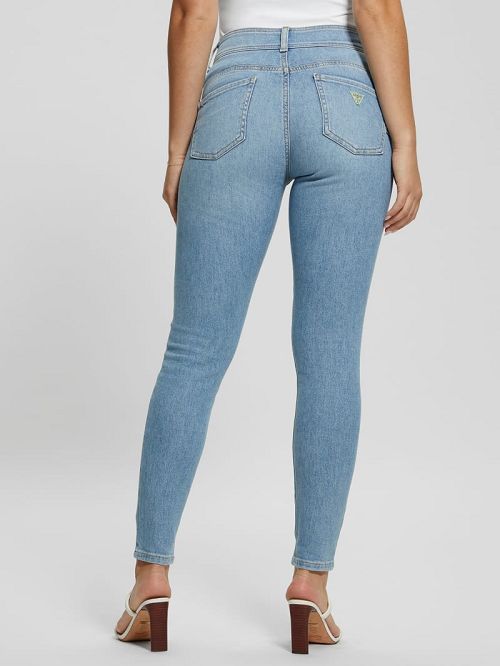 Guess High-Rise Shape Up Jeans Albastri | GUESS-SN26611