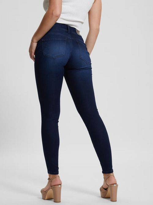 Guess High-Rise Shape Up Jeans Albastri | GUESS-SN26617