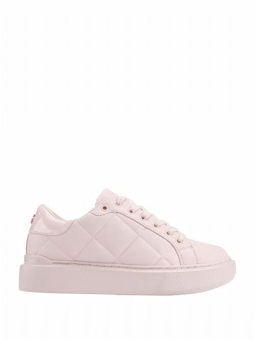 Guess Hilan Quilted Low-Top Sneakers Bej | GUESS-SN29543