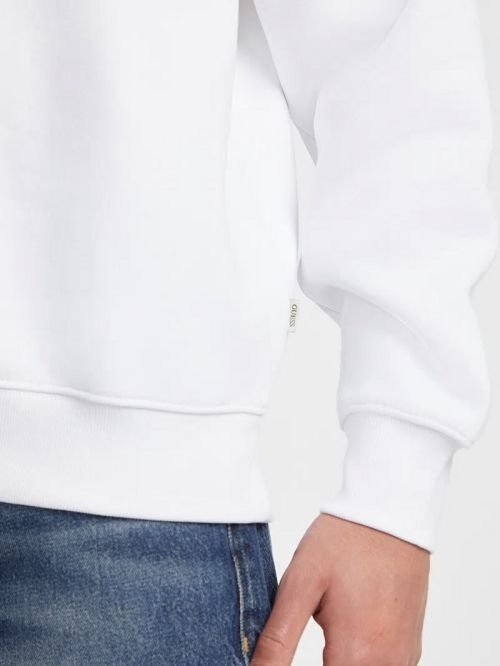 Guess Iconic Crewneck Sweatshirt Albi | GUESS-SN31534
