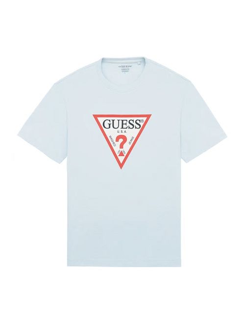 Guess Iconic Tee Albastri | GUESS-SN30579
