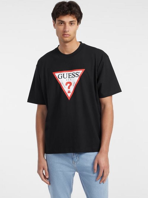 Guess Iconic Tee Negrii | GUESS-SN30641