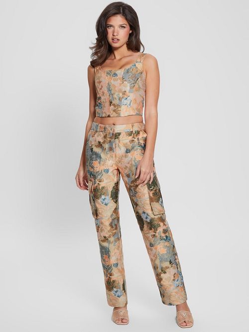 Guess Ida Jacquard Corset Maro | GUESS-SN27460