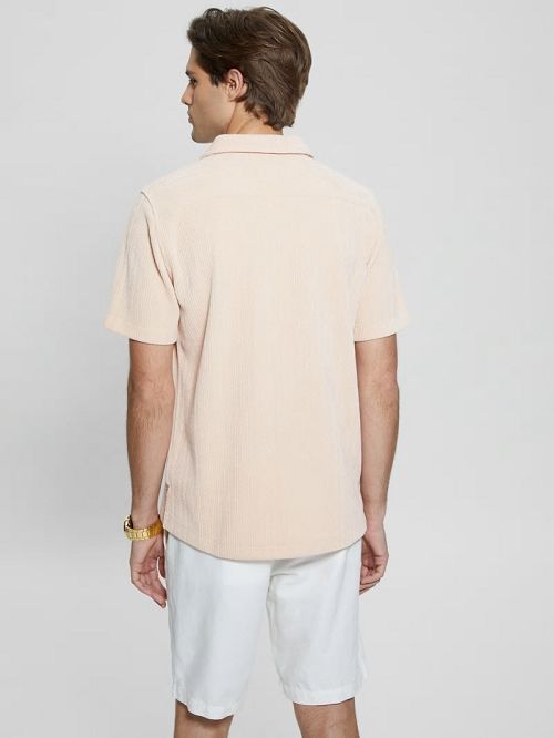 Guess Imperial Textured Knit Shirt Roz | GUESS-SN31200