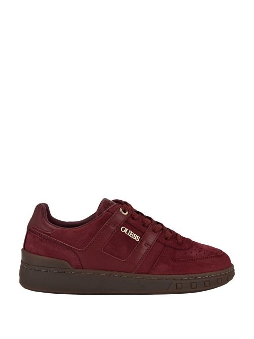 Guess Inart Suede Sneakers Rosii | GUESS-SN29522